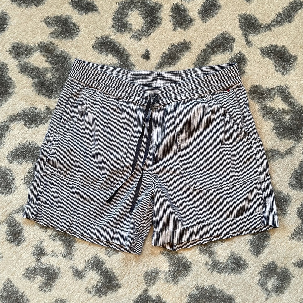 Tommy Hilfiger Chambray Pull On Shorts XS